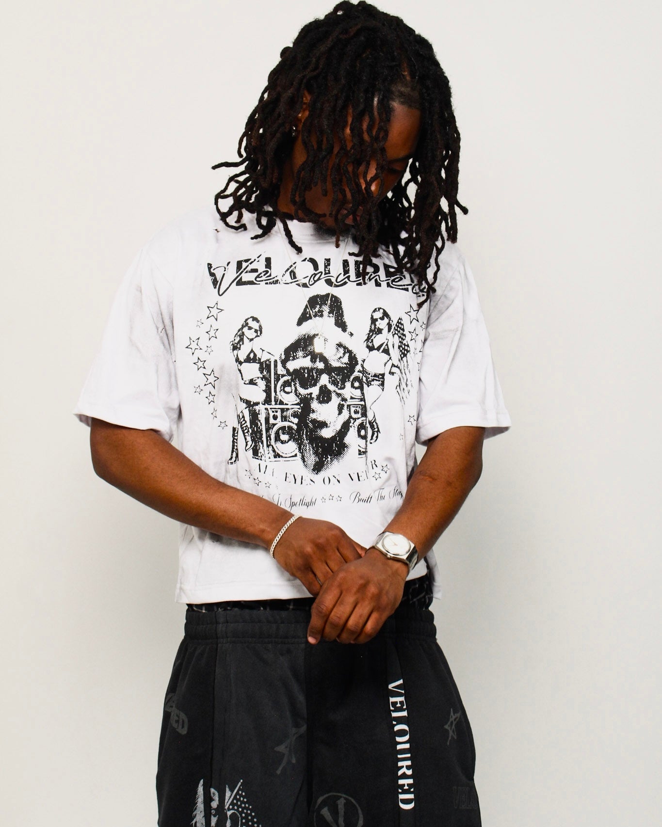 SKULLED T-SHIRTS