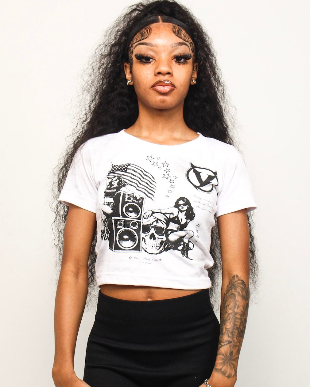 SKULLED BABY TEES