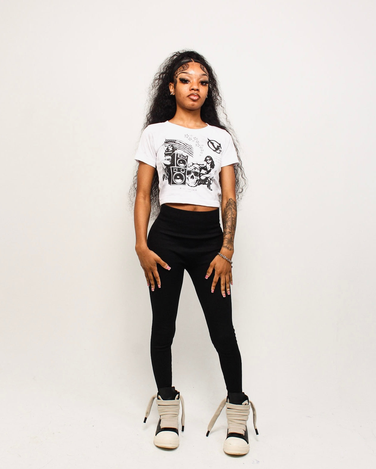 SKULLED BABY TEES