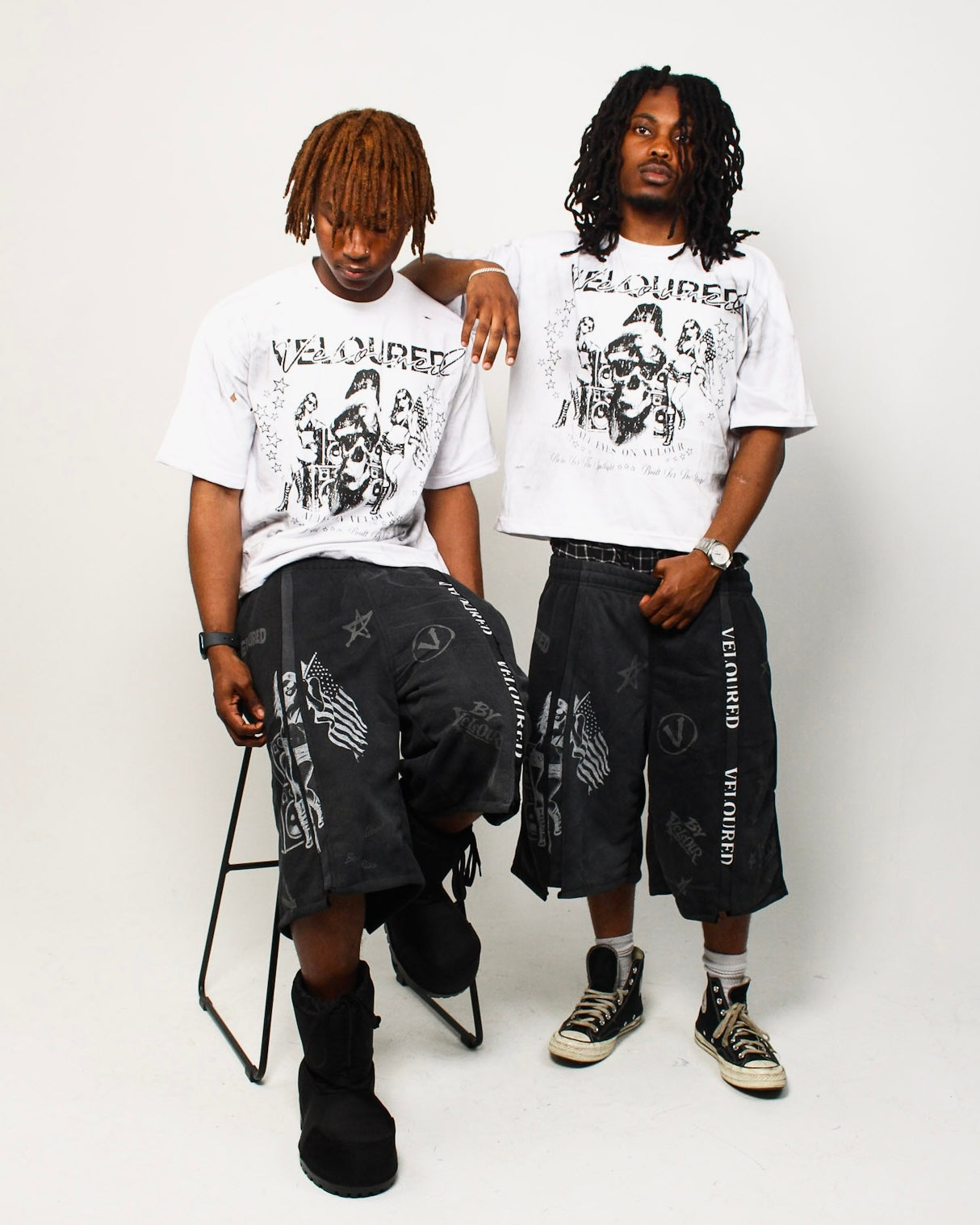 SKULLED T-SHIRTS